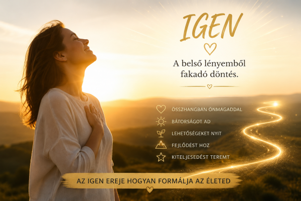Az igen ereje – hogyan formálja az életedet?