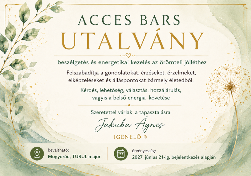 Ajándék Bars utalvány